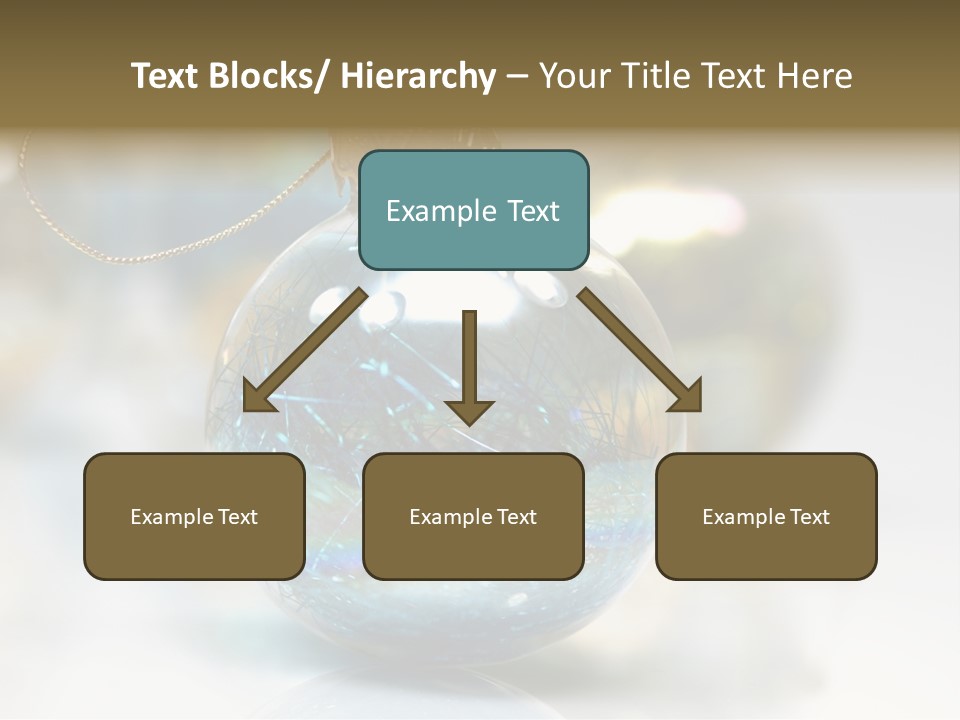 Decoration Season Joy PowerPoint Template