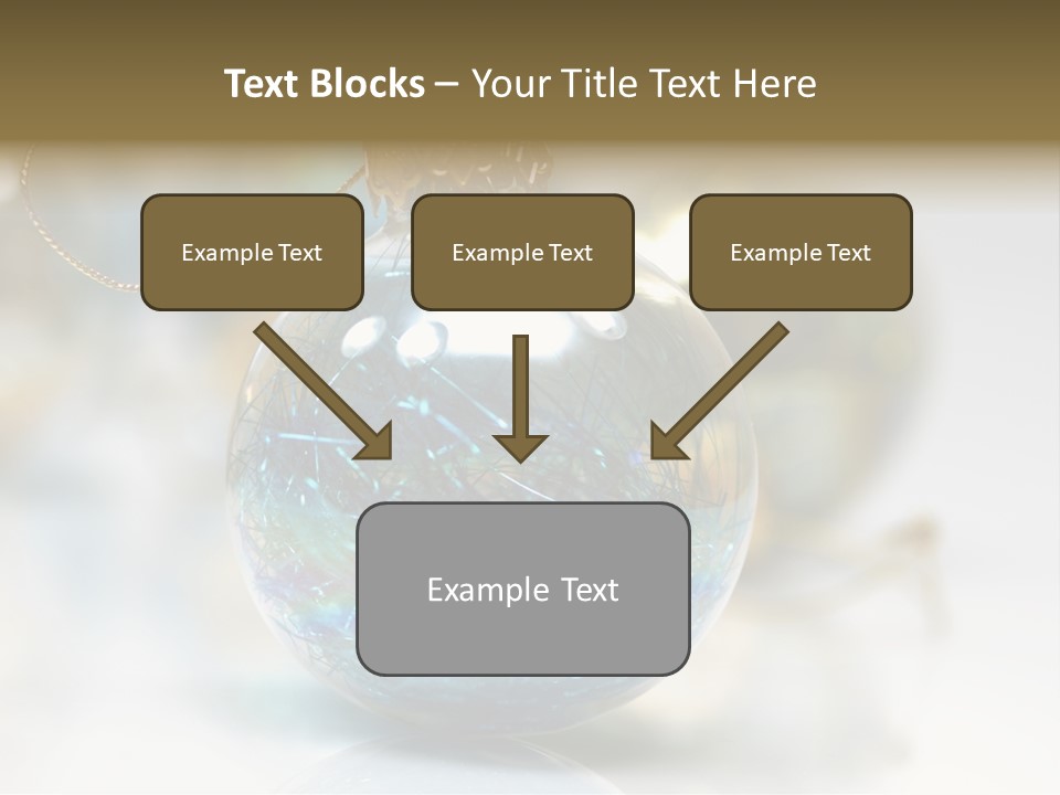 Decoration Season Joy PowerPoint Template