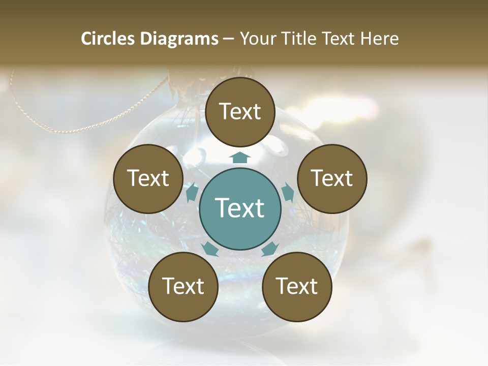 Decoration Season Joy PowerPoint Template