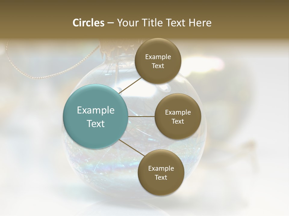 Decoration Season Joy PowerPoint Template