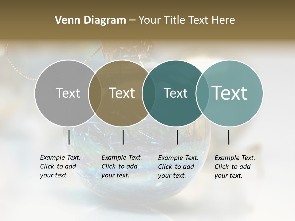 Decoration Season Joy PowerPoint Template