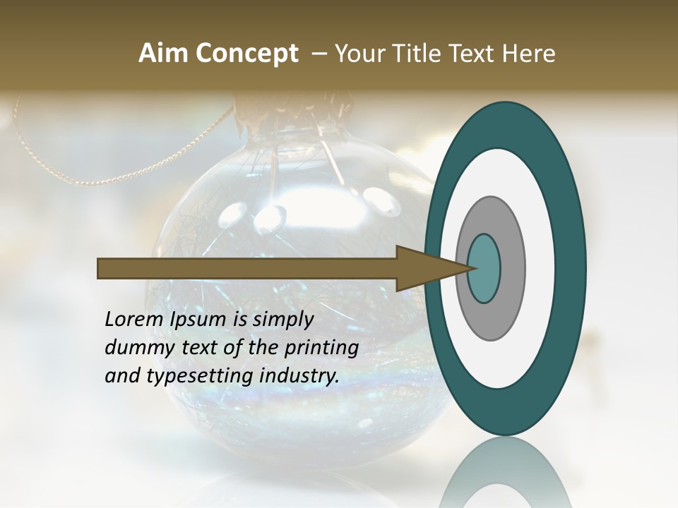 Decoration Season Joy PowerPoint Template