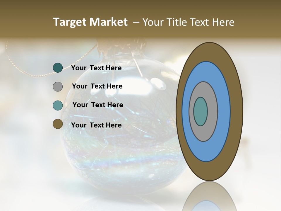 Decoration Season Joy PowerPoint Template