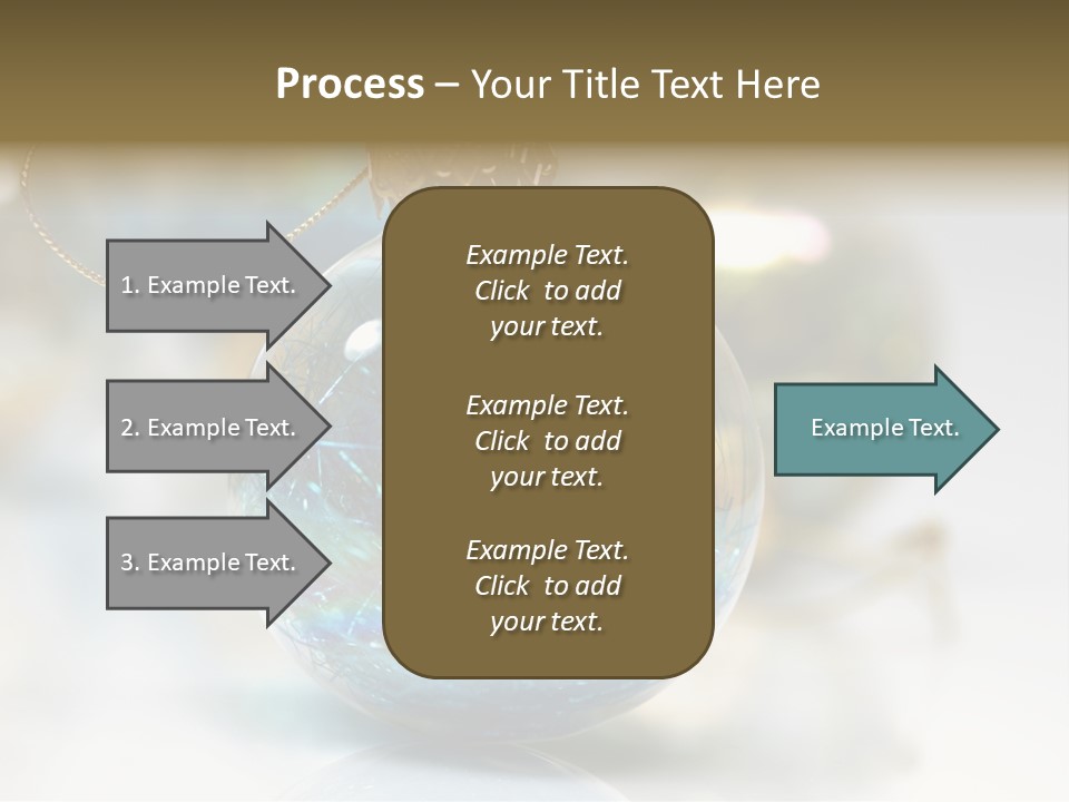 Decoration Season Joy PowerPoint Template