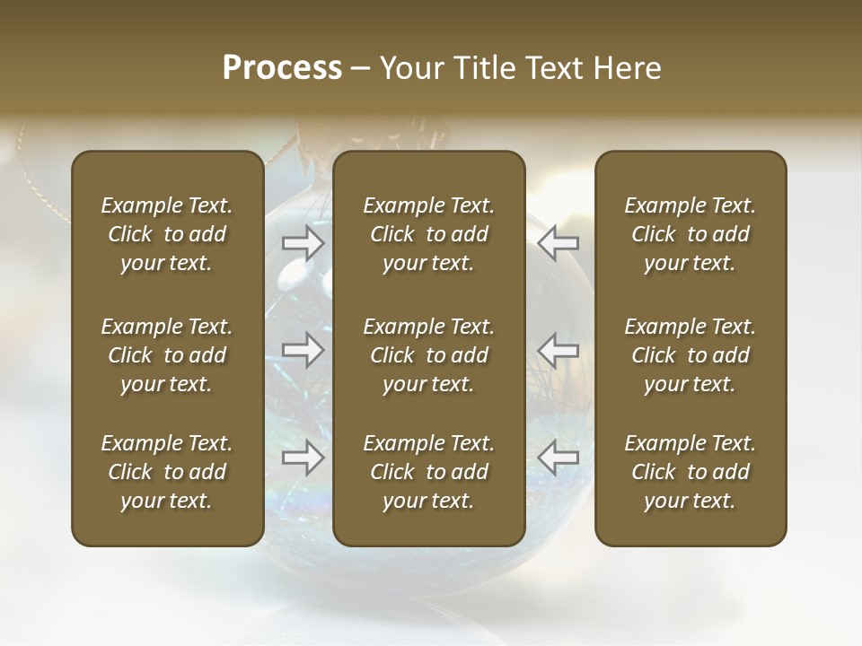 Decoration Season Joy PowerPoint Template