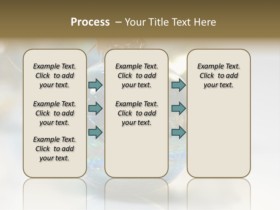 Decoration Season Joy PowerPoint Template