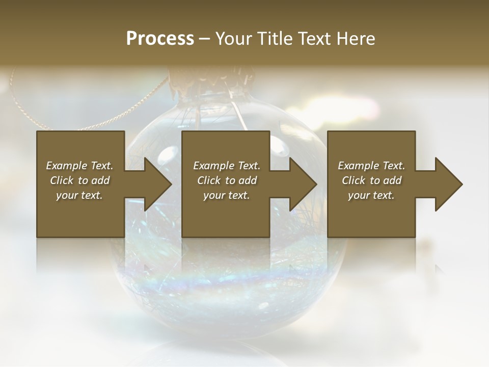 Decoration Season Joy PowerPoint Template