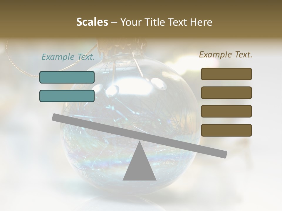 Decoration Season Joy PowerPoint Template