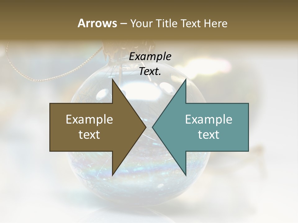 Decoration Season Joy PowerPoint Template