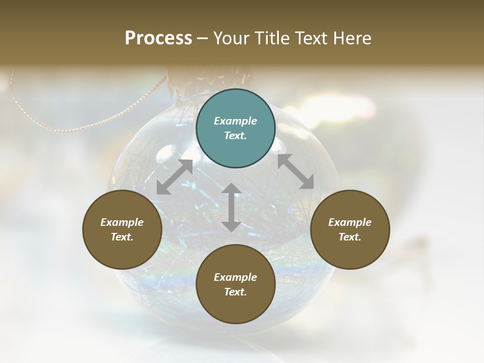 Decoration Season Joy PowerPoint Template