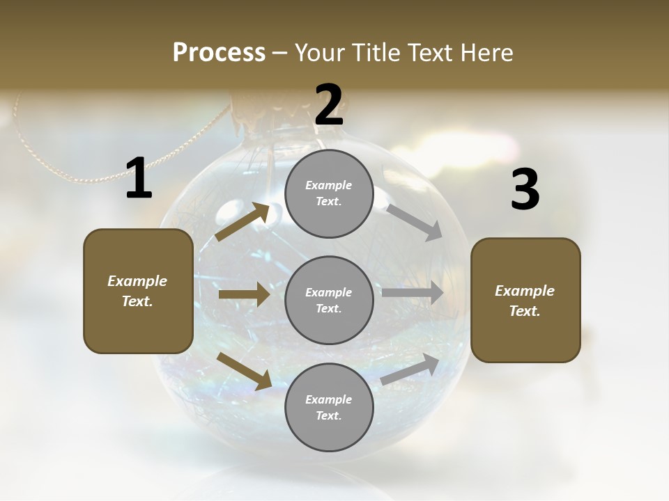 Decoration Season Joy PowerPoint Template