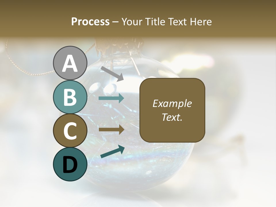 Decoration Season Joy PowerPoint Template