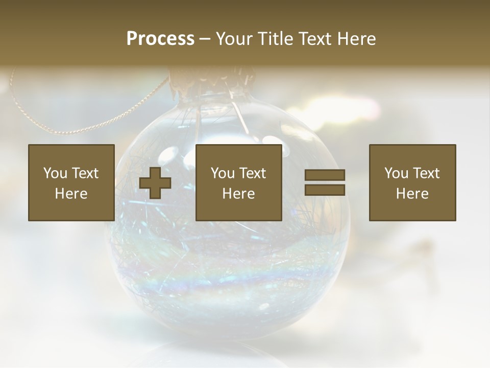 Decoration Season Joy PowerPoint Template