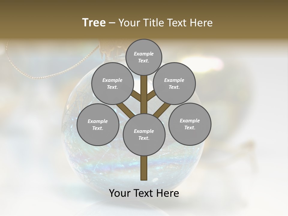 Decoration Season Joy PowerPoint Template