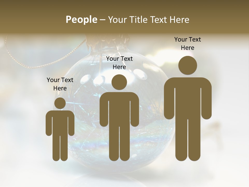 Decoration Season Joy PowerPoint Template