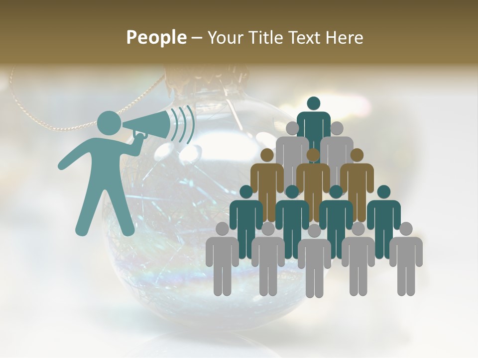 Decoration Season Joy PowerPoint Template