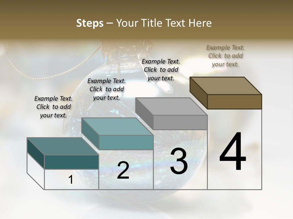 Decoration Season Joy PowerPoint Template