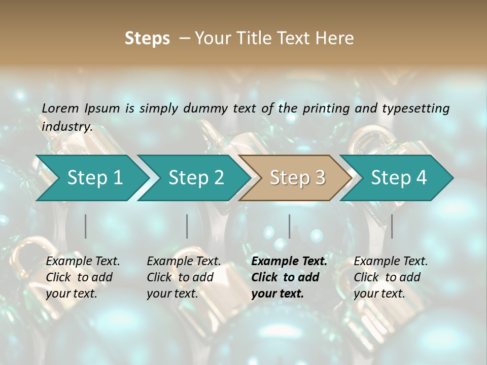 Wrapping Dream Present PowerPoint Template