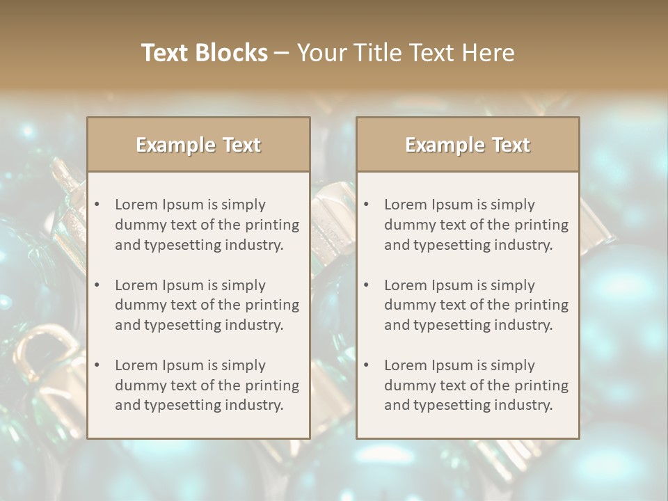 Wrapping Dream Present PowerPoint Template