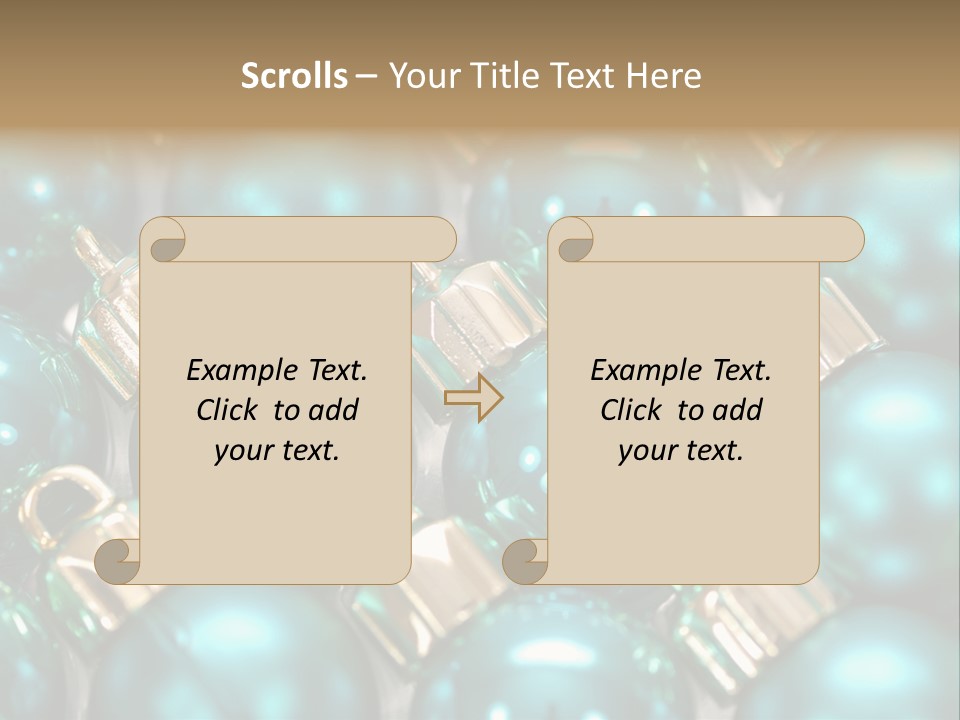 Wrapping Dream Present PowerPoint Template