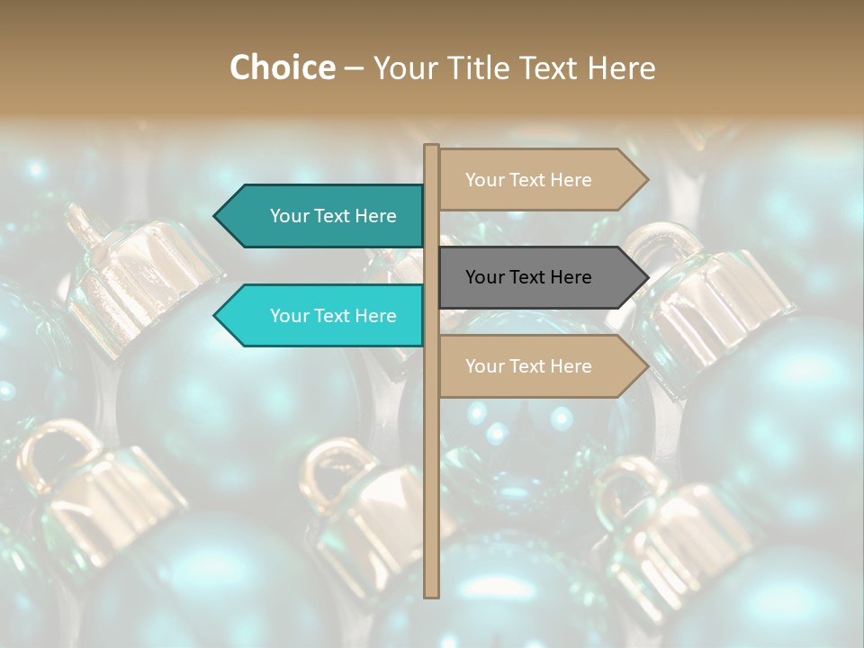 Wrapping Dream Present PowerPoint Template