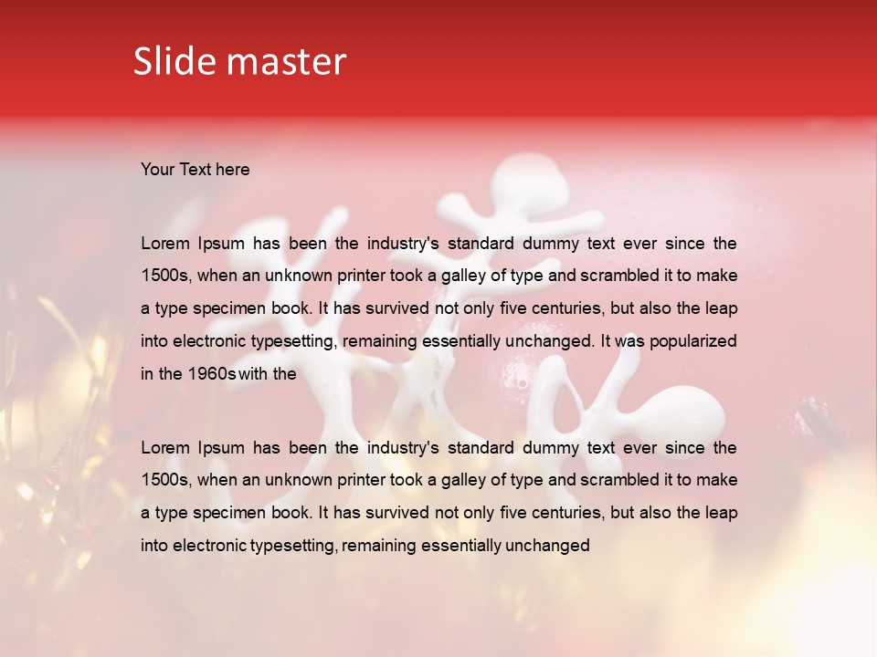 Dream Snow Winter PowerPoint Template