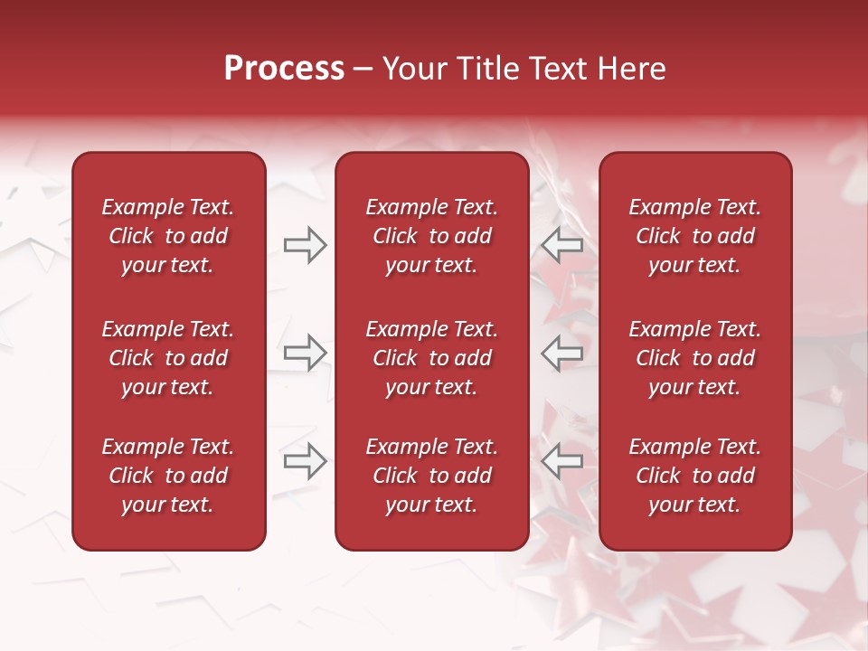 Garland Christmas Tree Ball PowerPoint Template