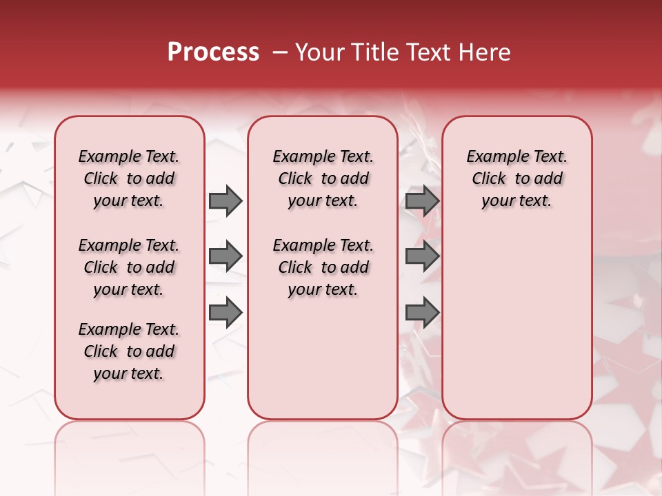 Garland Christmas Tree Ball PowerPoint Template