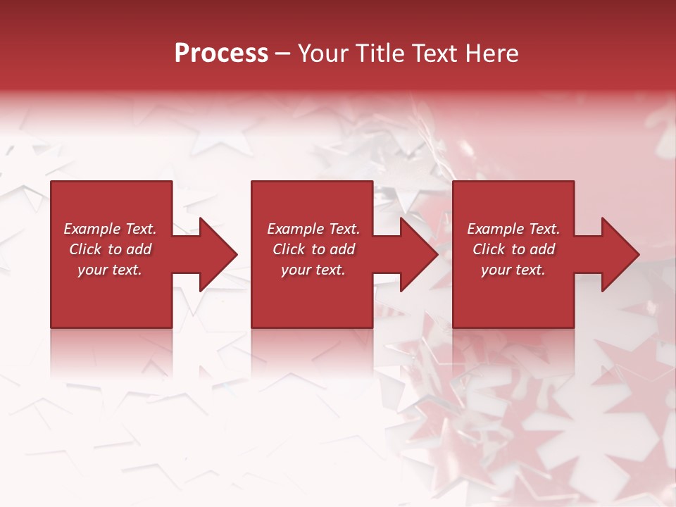 Garland Christmas Tree Ball PowerPoint Template