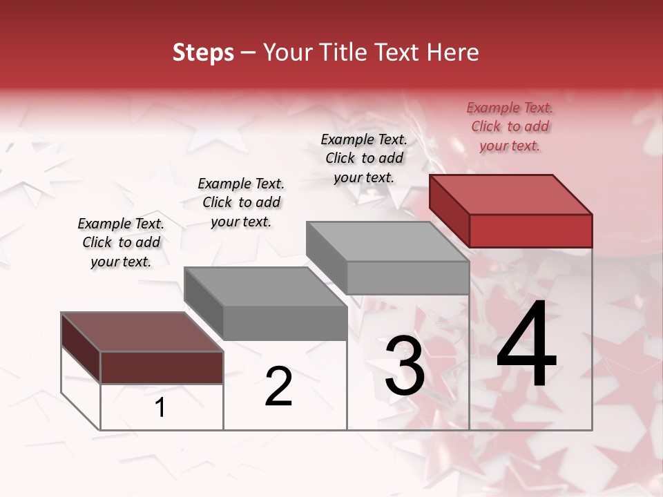 Garland Christmas Tree Ball PowerPoint Template