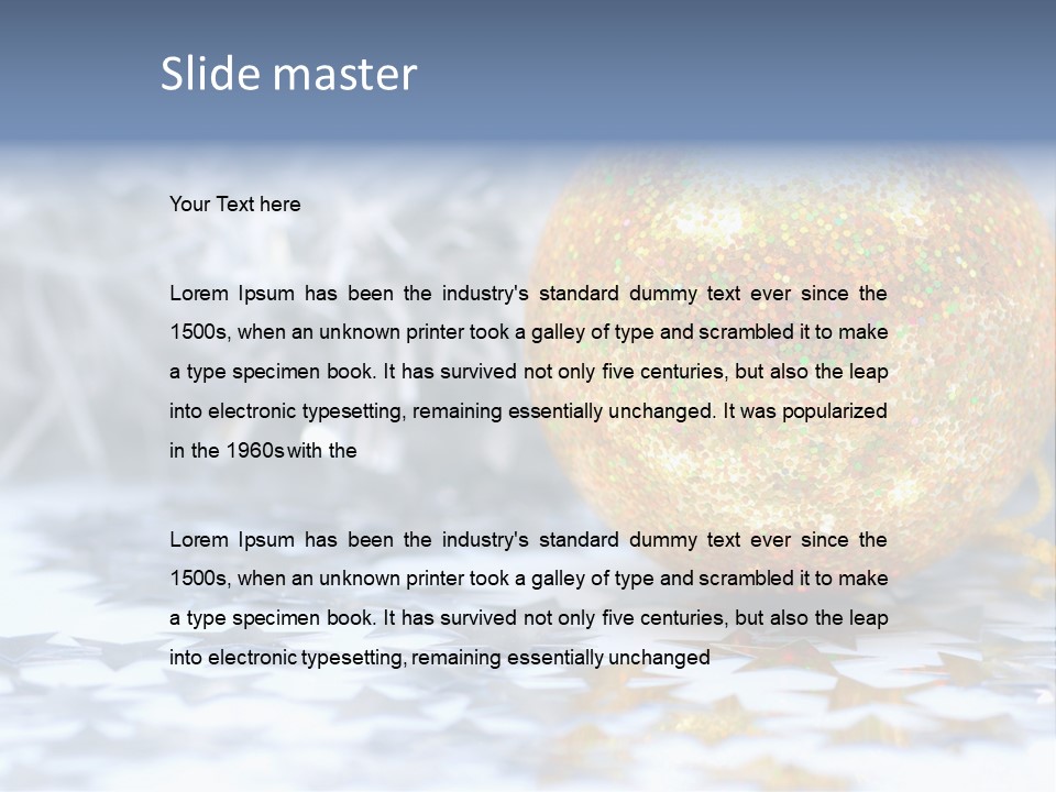 Desire Wrapping Gift PowerPoint Template