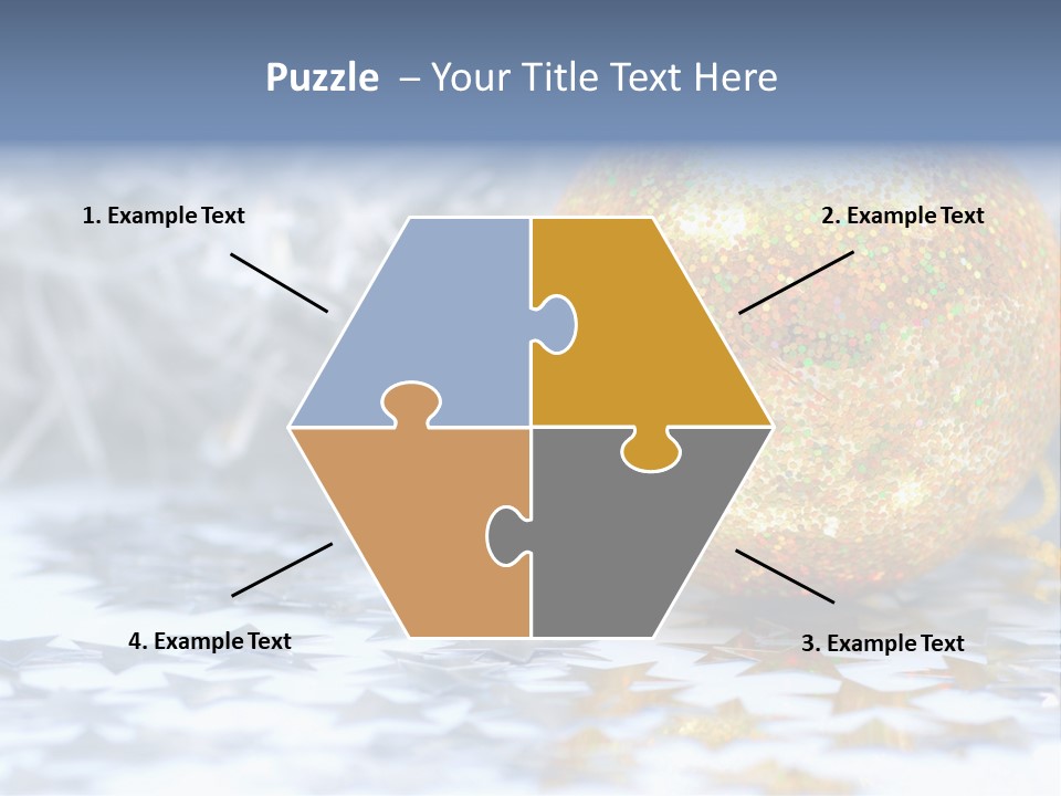 Desire Wrapping Gift PowerPoint Template