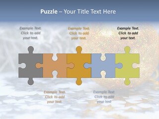 Desire Wrapping Gift PowerPoint Template