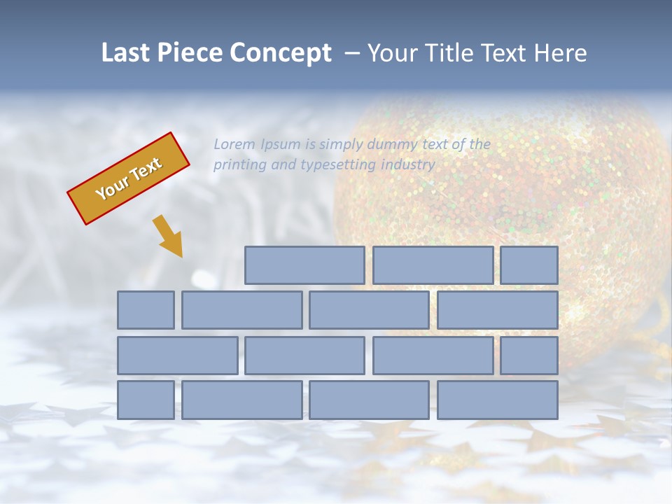 Desire Wrapping Gift PowerPoint Template