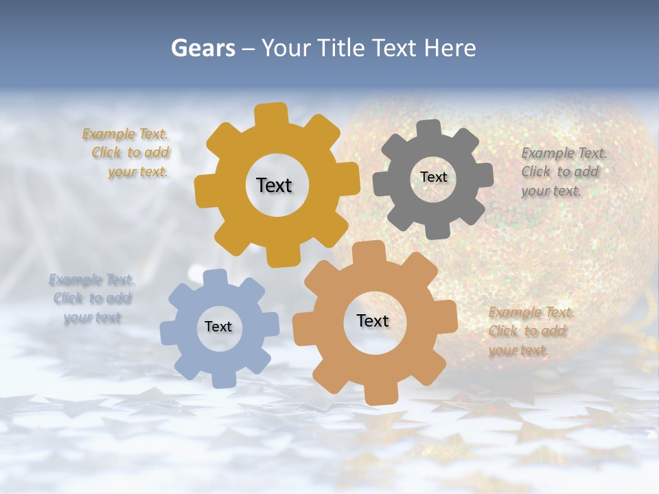 Desire Wrapping Gift PowerPoint Template