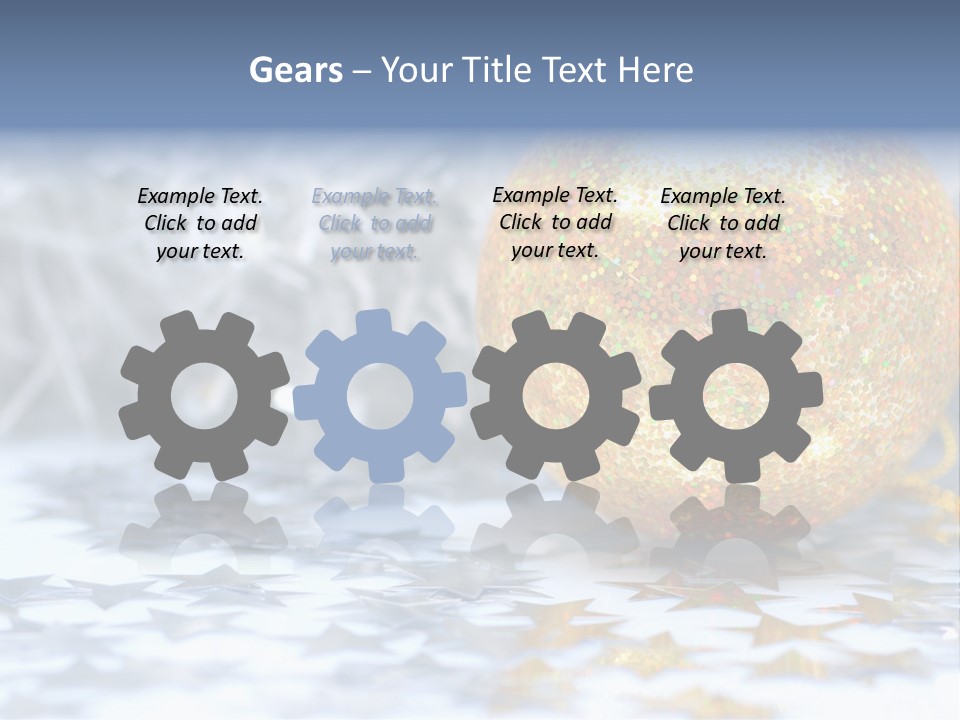 Desire Wrapping Gift PowerPoint Template