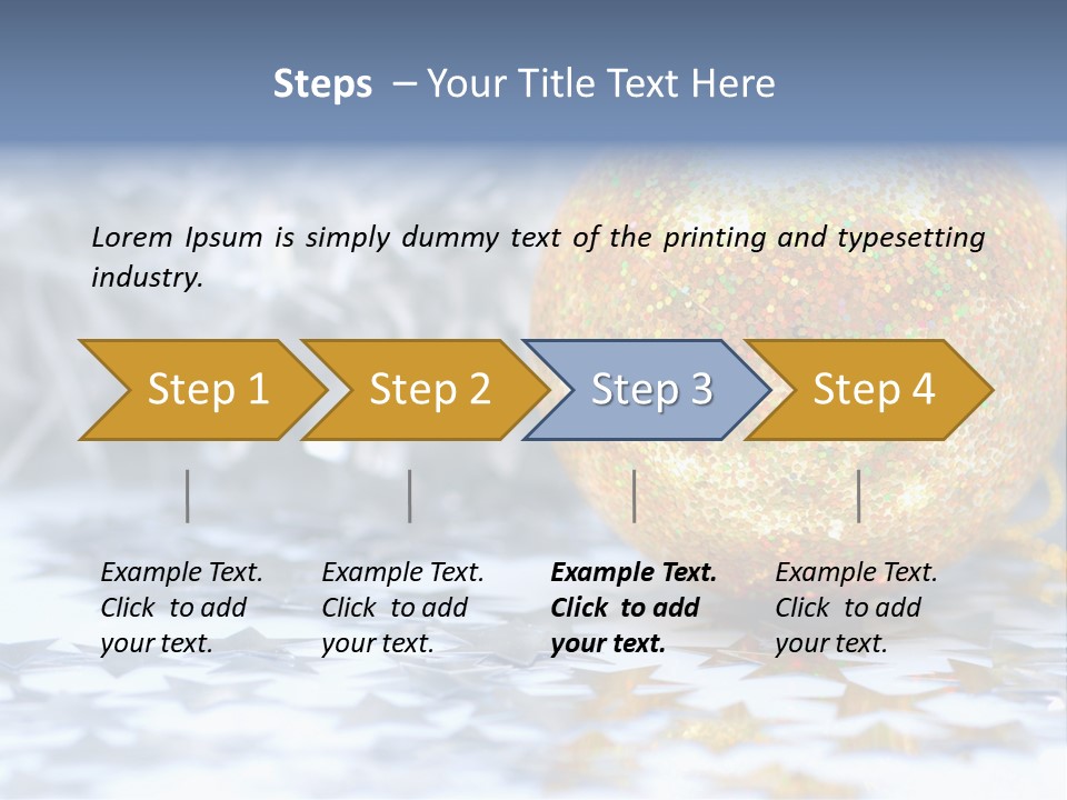 Desire Wrapping Gift PowerPoint Template