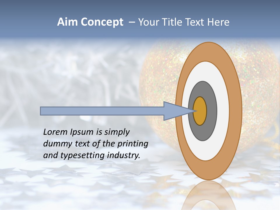 Desire Wrapping Gift PowerPoint Template