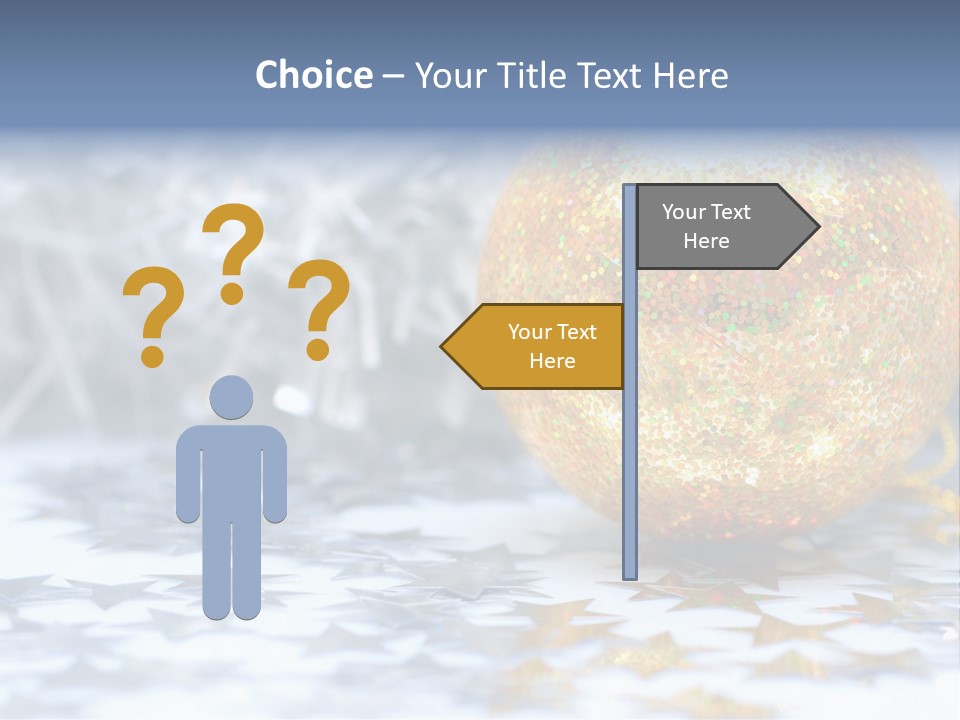 Desire Wrapping Gift PowerPoint Template