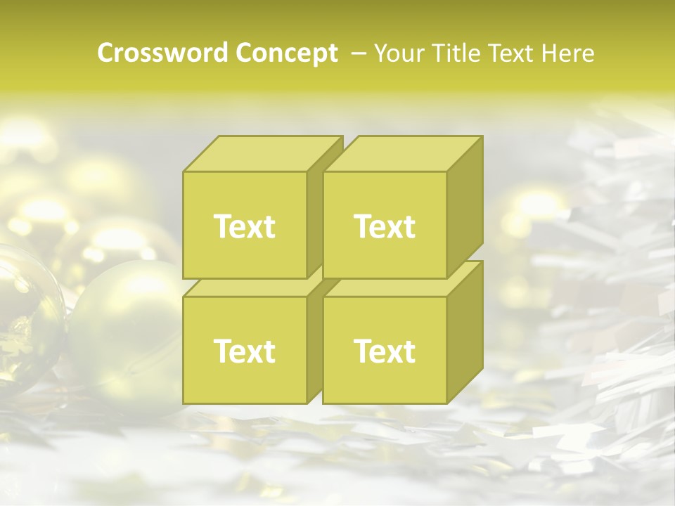 Family Year Decoration PowerPoint Template