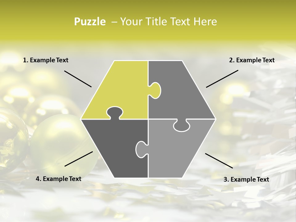 Family Year Decoration PowerPoint Template