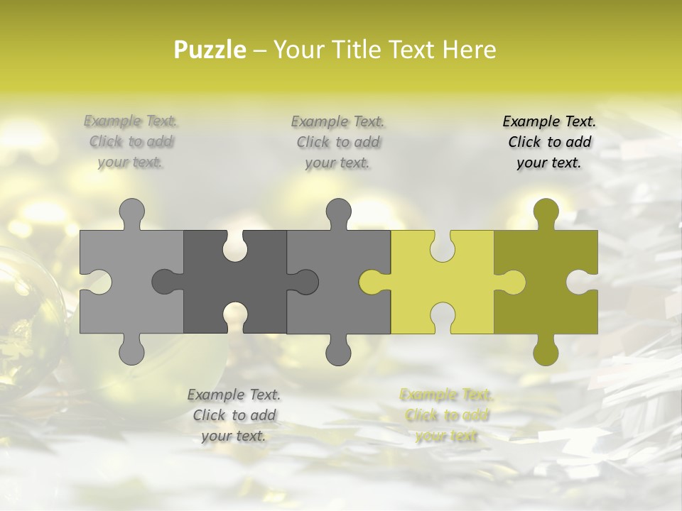 Family Year Decoration PowerPoint Template