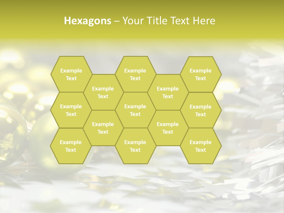 Family Year Decoration PowerPoint Template