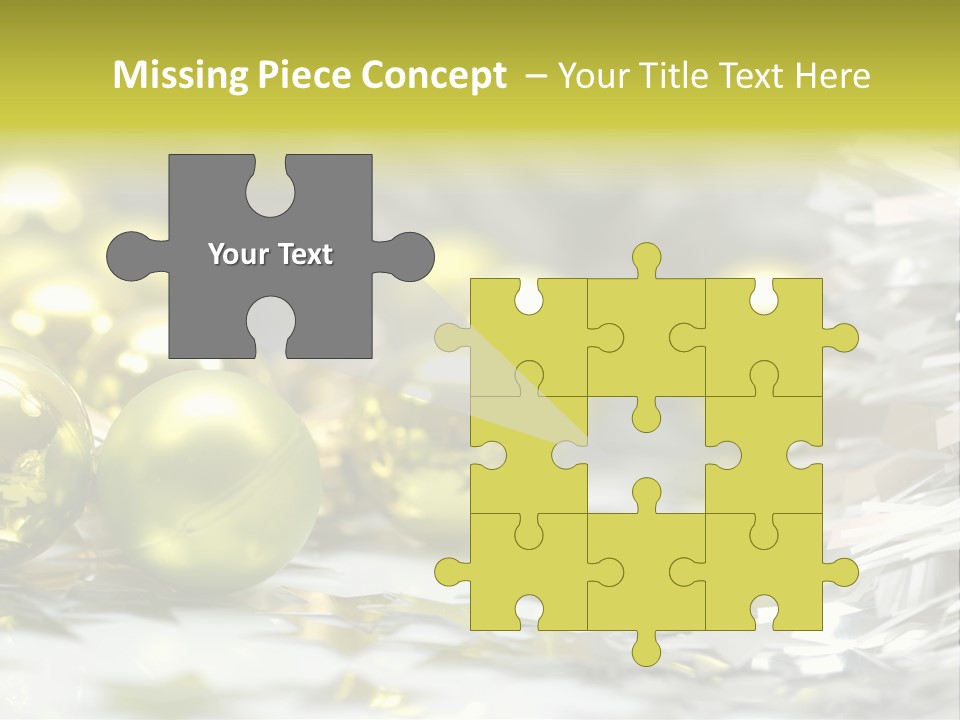 Family Year Decoration PowerPoint Template