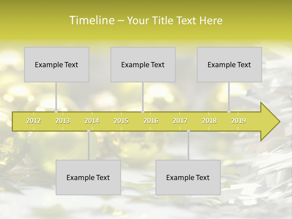 Family Year Decoration PowerPoint Template