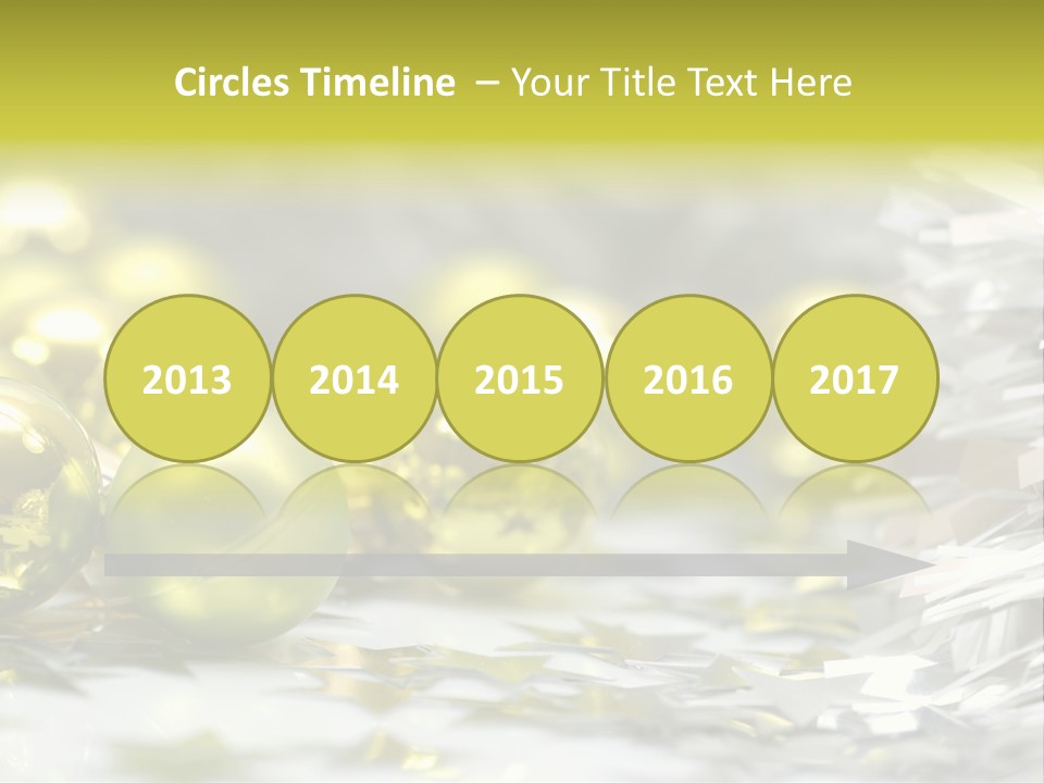 Family Year Decoration PowerPoint Template
