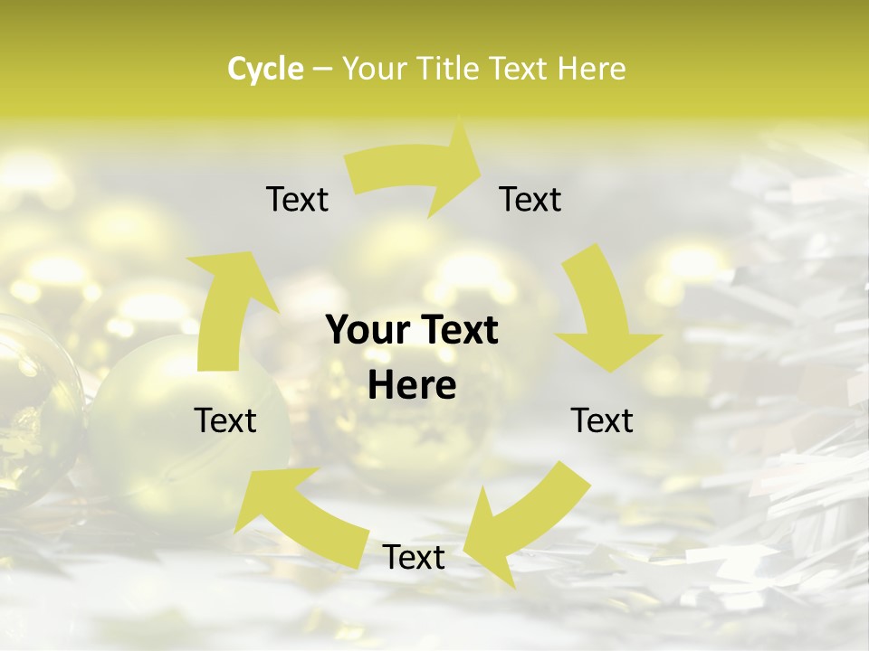 Family Year Decoration PowerPoint Template