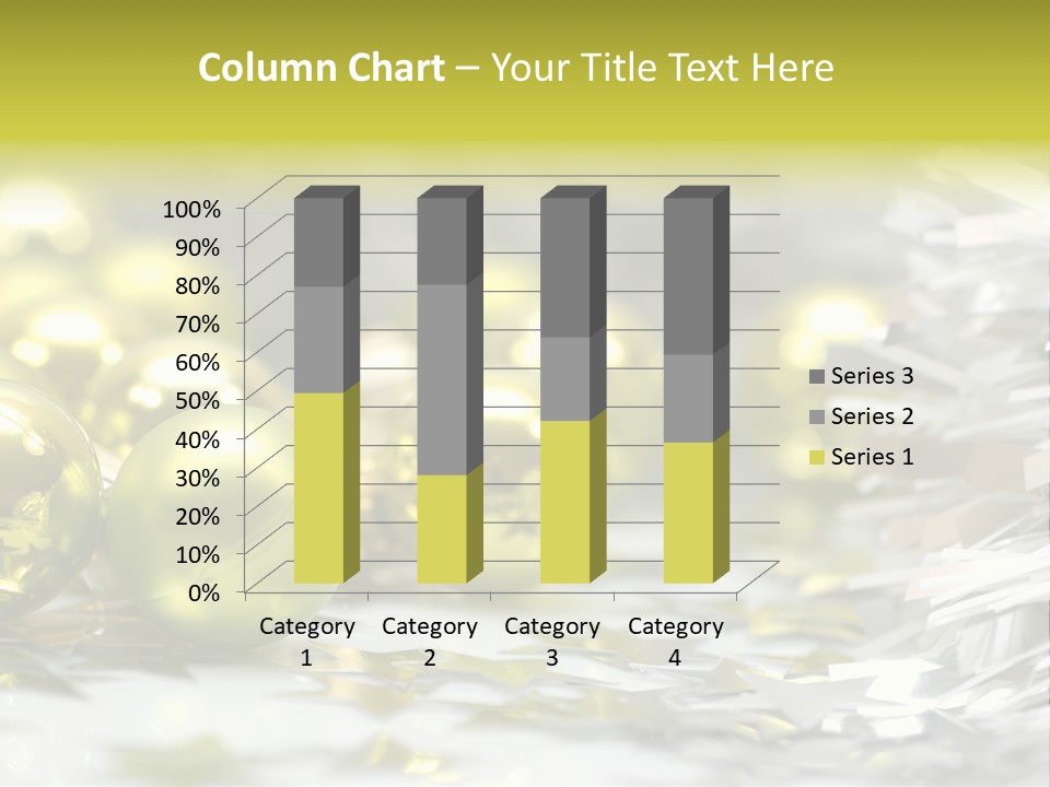 Family Year Decoration PowerPoint Template