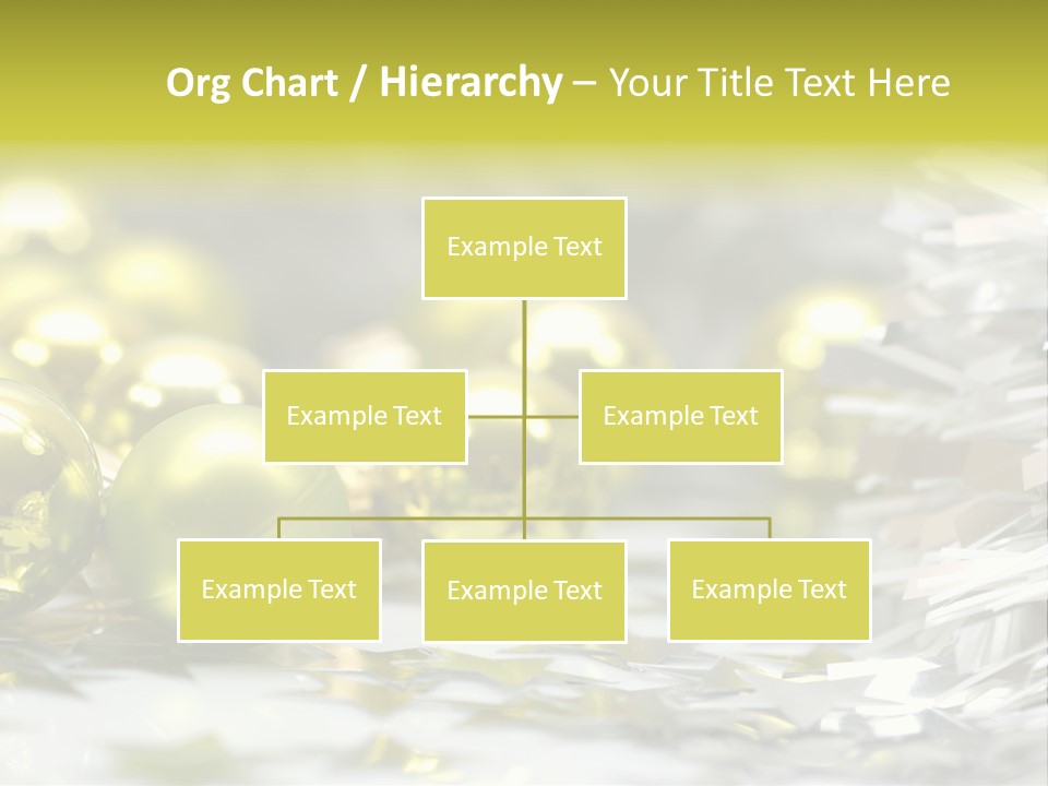 Family Year Decoration PowerPoint Template