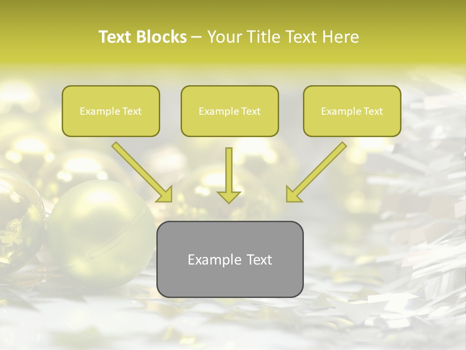 Family Year Decoration PowerPoint Template